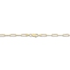 Thumbnail Image 3 of Pear-Shaped Natural Brazilian Cruzeiro Pink Tourmaline & Diamond Frame Necklace 1/10 ct tw 14K Yellow Gold 18"