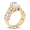 Thumbnail Image 2 of Created By Jared Studio Lab-Grown Oval-Cut Diamond Engagement Ring 4-3/4 ct tw 14K Yellow Gold