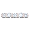 Thumbnail Image 3 of Certified Diamond Scalloped-Edge Anniversary Ring 1-1/2 ct tw 14K Rose Gold