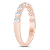 Thumbnail Image 2 of Certified Diamond Anniversary Ring 3/4 ct tw 14K Rose Gold