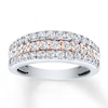 Thumbnail Image 0 of Diamond Anniversary Band 1 ct tw Round-cut 14K Two-tone Gold
