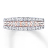 Thumbnail Image 3 of Diamond Anniversary Band 1 ct tw Round-cut 14K Two-tone Gold