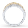 Thumbnail Image 1 of Diamond Anniversary Band 3/4 ct tw Round-cut 14K Two-Tone Gold