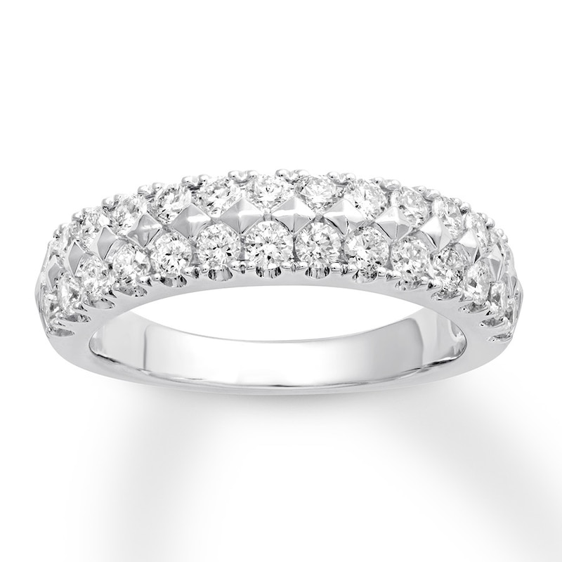 Diamond Anniversary Band 1 ct tw Round-cut 14K White Gold