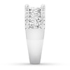 Thumbnail Image 2 of Marquise Diamond Anniversary Band 1-1/2 ct tw 14K White Gold
