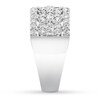 Thumbnail Image 2 of Diamond Anniversary Band 2 ct tw Round/Marquise 14K White Gold