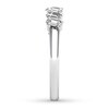 Thumbnail Image 2 of Diamond Anniversary Band 1 ct tw Emerald-cut 14K White Gold