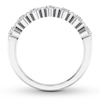 Thumbnail Image 2 of Diamond Anniversary Band 1-3/8 ct tw Oval 14K White Gold