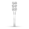 Thumbnail Image 3 of Diamond Anniversary Band 1-3/8 ct tw Oval 14K White Gold