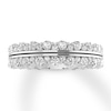 Thumbnail Image 0 of Diamond Anniversary Bands 3/4 ct tw Round-cut 14K White Gold