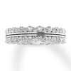Thumbnail Image 1 of Diamond Anniversary Bands 3/4 ct tw Round-cut 14K White Gold