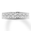 Thumbnail Image 1 of Diamond Anniversary Bands 3/4 ct tw Round-cut 14K White Gold
