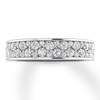 Thumbnail Image 2 of Diamond Anniversary Bands 3/4 ct tw Round-cut 14K White Gold