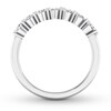 Thumbnail Image 1 of Diamond Anniversary Ring 1 ct tw Oval-cut 14K White Gold