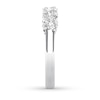 Thumbnail Image 2 of Diamond Anniversary Ring 1 ct tw Oval-cut 14K White Gold