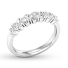 Thumbnail Image 3 of Diamond Anniversary Ring 1 ct tw Oval-cut 14K White Gold
