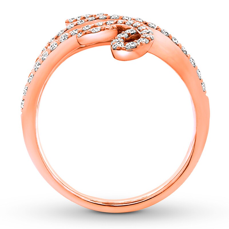 Diamond Ring 1 ct tw Round-cut 14K Rose Gold