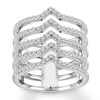 Thumbnail Image 0 of Diamond Ring 3/4 ct tw Round 14K White Gold