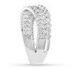 Thumbnail Image 2 of Diamond Ring 2-1/2 ct tw Round-cut 14K White Gold