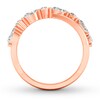 Thumbnail Image 1 of Diamond Ring 1 ct tw Round/Marquise 14K Rose Gold