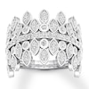 Thumbnail Image 0 of Diamond Anniversary Ring 1 ct tw Bezel-set Round 14K White Gold