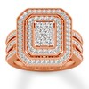 Thumbnail Image 0 of Diamond Ring 1 carat tw Round-cut 14K Rose Gold