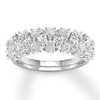 Thumbnail Image 1 of Diamond Anniversary Ring 1-1/2 ct tw Marquise/Pear-shaped 14K Gold