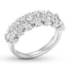 Thumbnail Image 3 of Diamond Anniversary Ring 1-1/2 ct tw Marquise/Pear-shaped 14K Gold