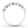 Thumbnail Image 1 of Diamond Anniversary Ring 1-1/5 ct tw Marquise/Pear-shaped 14K Gold