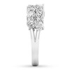 Thumbnail Image 2 of Diamond Anniversary Ring 1-1/5 ct tw Marquise/Pear-shaped 14K Gold