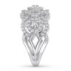 Thumbnail Image 1 of Diamond Anniversary Ring 1 carat tw Round-cut 14K White Gold