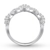 Thumbnail Image 2 of Diamond Anniversary Ring 1 carat tw Round-cut 14K White Gold