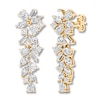 Thumbnail Image 2 of Diamond Dangle Earrings 1-1/2 carats tw 14K Yellow Gold