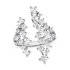 Thumbnail Image 0 of Scattered Diamond Deconstructed Ring 1-1/2 ct tw 14K White Gold