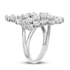 Thumbnail Image 2 of Scattered Diamond Deconstructed Ring 1-1/2 ct tw 14K White Gold