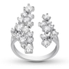 Thumbnail Image 4 of Scattered Diamond Deconstructed Ring 1-1/2 ct tw 14K White Gold