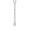 Thumbnail Image 0 of Diamond Drop Necklace 3/4 carat tw Round 14K White Gold