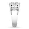 Thumbnail Image 2 of Diamond Anniversary Band 1 ct tw Princess-cut/Round 14K Gold