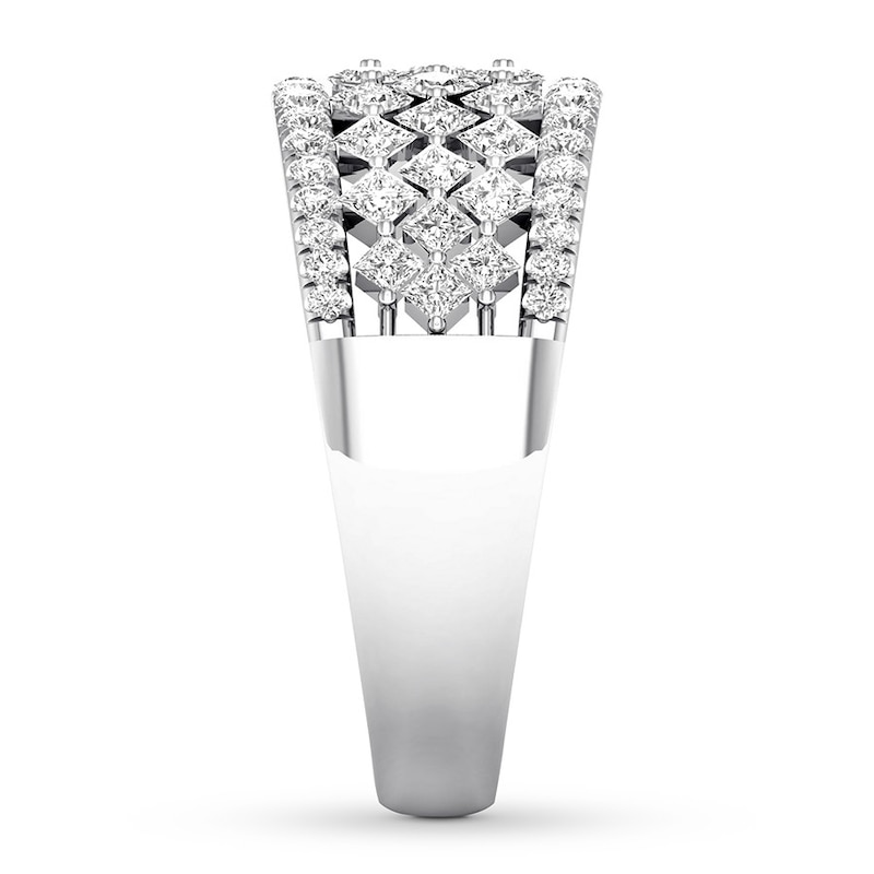 Diamond Anniversary Band 1 ct tw Princess-cut/Round 14K Gold