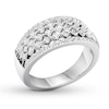 Thumbnail Image 3 of Diamond Anniversary Band 1 ct tw Princess-cut/Round 14K Gold