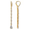 Thumbnail Image 0 of Diamond Dangle Earrings 3/4 ct tw Round 14K Yellow Gold