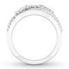 Thumbnail Image 1 of Diamond Ring 7/8 carat tw Round/Marquise 14K White Gold