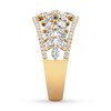 Thumbnail Image 2 of Diamond Ring 1-1/4 ct tw Marquise/Round 14K Yellow Gold