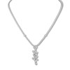 Thumbnail Image 1 of Diamond Necklace 2-1/8 ct tw Round 14K White Gold