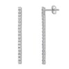 Thumbnail Image 0 of Diamond Drop Earrings 1/2 carat tw Round 14K White Gold