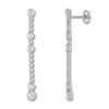 Thumbnail Image 1 of Diamond Drop Earrings 1-1/8 ct tw Round 14K White Gold