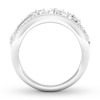 Thumbnail Image 1 of Marquise, Pear-shaped & Round Diamond Ring 1 ct tw 14K White Gold