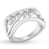 Thumbnail Image 3 of Marquise, Pear-shaped & Round Diamond Ring 1 ct tw 14K White Gold