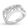 Thumbnail Image 4 of Marquise, Pear-shaped & Round Diamond Ring 1 ct tw 14K White Gold