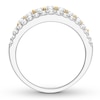 Thumbnail Image 1 of Diamond Anniversary Ring 2-1/2 ct tw Round 14K Two-Tone Gold